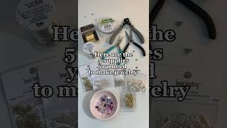 The 5 Supplies you need for Making Jewelry 🤍 diy beaded jewelry materials tutorial ₊˚⊹