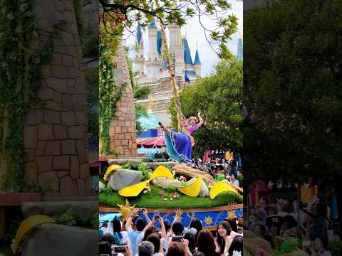 【東京迪士尼樂園】樂佩公主的完美擺盪💐40週年特別遊行《Disney Harmony in Color/迪士尼眾彩交融》Rapunzel’s Perfect Swing