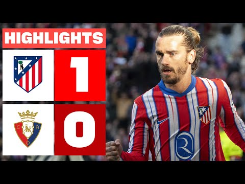 ATLÉTICO DE MADRID 1 - 0 CA OSASUNA I HIGHLIGHTS LALIGA EA SPORTS