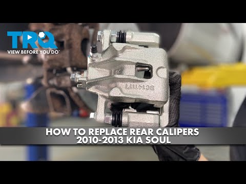 How to Replace Rear Brake Calipers 2010-2013 Kia Soul