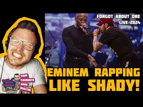 EMINEM - FORGOT ABOUT DRE "2024 LONDON LIVE" (ADHD REACTION) | EMINEM RAPPING LIKE SHADY AGAIN!