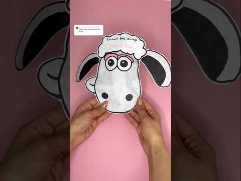 Shaun the sheep blind bag! #blindbag #papercraft #blindbagopening #diy #diycrafts #asmrunboxing