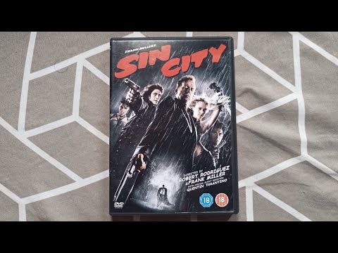 Sin City 2005 (UK) DVD Unboxing