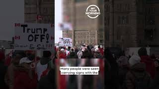 Hundreds of Canadians Protest in Ottawa | Your Morning