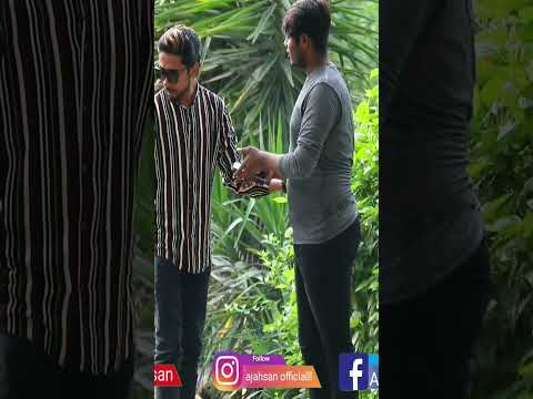 iPhone Pulling Prank With Box Twist On Girls Part 1 || By Aj Ahsan ||