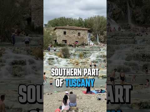 Getting to Saturnia Hot Springs… Instagrammer hot spot! #italy