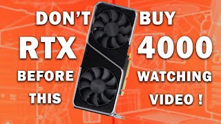 Things you should know before buying Nvidia RTX4000 graphics card | MUST WATCH !