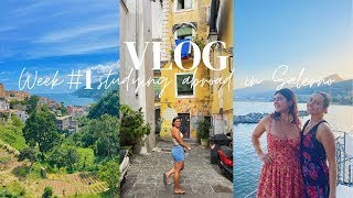 Vlogging week #1 studying abroad in Salerno