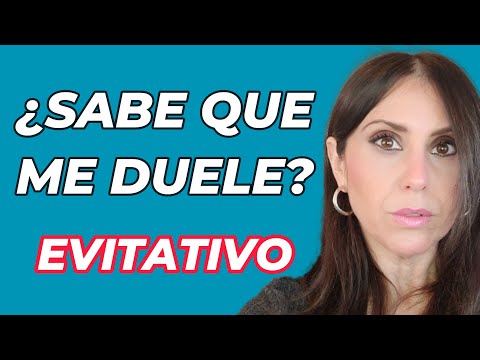 ¿El EVITATIVO es CONSCIENTE del DAÑO que HACE a su PAREJA?