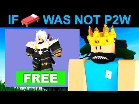 If Roblox Bedwars Was NOT P2W (a Roblox Story)