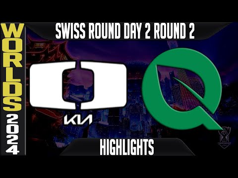 DK vs FLY Highlights | LoL Worlds 2024 Swiss Stage Day 2 Round 2 | Damwon KIA vs FlyQuest