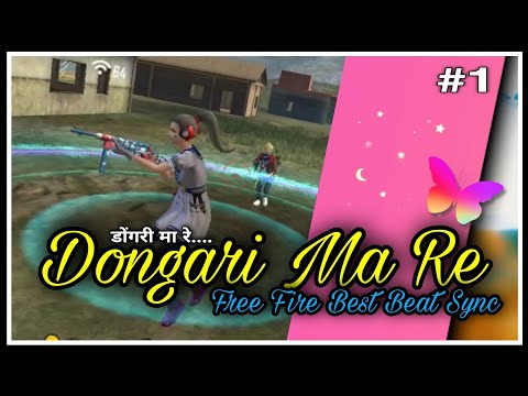 Dongri ma re // Free Fire Cg Song Best Beat Sync // #cg free fire status video's