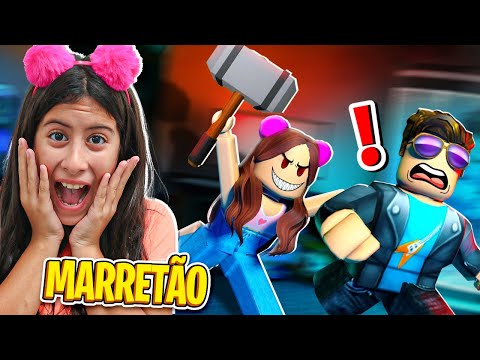 Trapalhadas e diversão no MARRETÃO - ROBLOX FLEE THE FACILITY