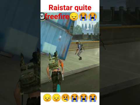 raistar ne free fire chod diya to kyo choda free fire 😔😔😢😭😭😖 #freefire #freefiresad#youtubeshorts#vi