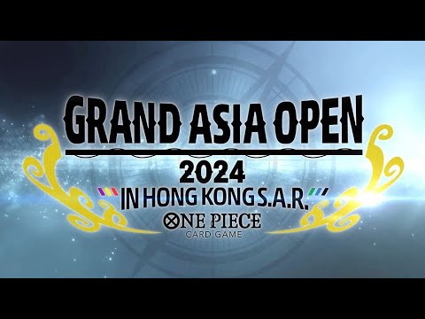 [For Asia regions only] Official Trailer - ONE PIECE CARD GAME Grand Asia Open 2024-HONGKONG-S.A.R.-