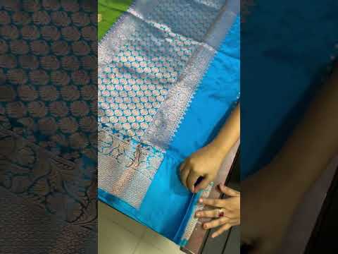 Dual Tone Banarasi Katan Silk Saree | Booking +918810782147