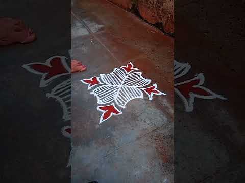 #shortsvideo#rangoli#appartmentkolam#dailyrangoi#easymuggulu#lakshmi's kolam