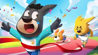 Sheriff's Sports Day | Police Cartoon | Cartoons for Kids | Sheriff Labrador | BabyBus