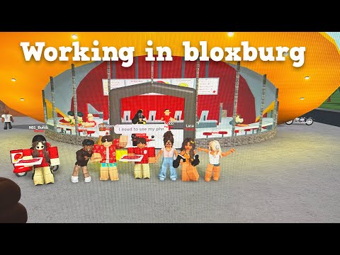 Working for money in bloxburg Stream join!!!