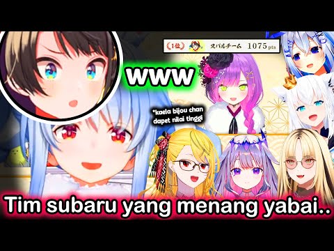 Kesolidan Tim Subaru Meskipun Sedikit Chaos, Jadi Pemenang Hololive Game 2025..