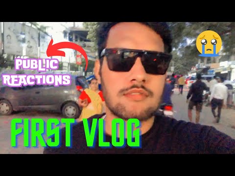 my first vlog 😭🙏 || vlog in public