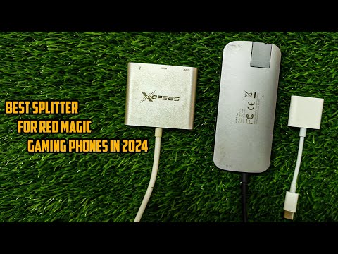 Splitter For Red Magic Gaming Phones In 2024 | How to use splitter in Red Magic | Type c USB HUB