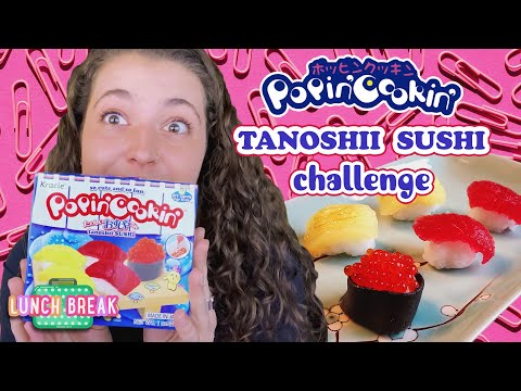 Tanoshii Sushi Popin' Cookin' CHALLENGE | Lunch Break | Well Done