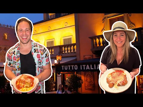 Is Epcot's Tutto Italia the BEST Italian Restaurant at Disney World? Full Review