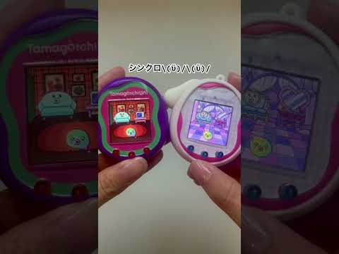 シンクロしてるにーにっち＆ゆーゆっち #tamagotchi #tamagotchiuni #たまごっち #たまごっちユニ #shorts