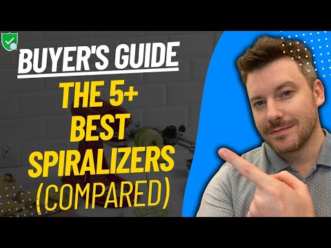 TOP 5 Best Spiralizers | Best Spiralizer Reviews (2024)