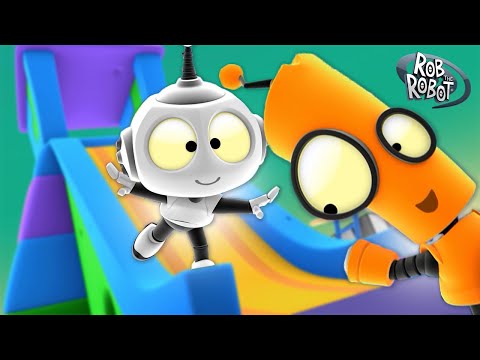 Playground Planet! | Rob The Robot | Preschool Learning