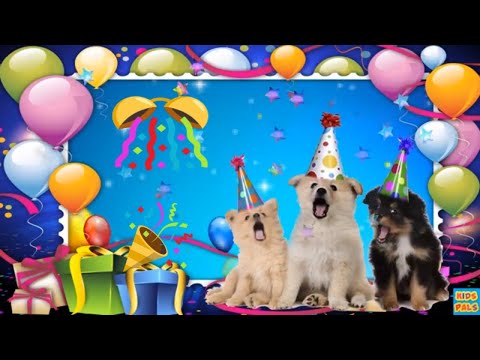 Happy Birthday Wishes from cute dogs/Funny dogs Birthday Wishes