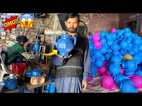 Amazing Recycling Process of Plastic Factory Manufacturing Asian Plastic Lota || Plastic Pots