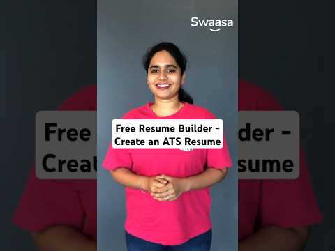 Free Resume Builder: Create a Resume in Minutes & Download PDF