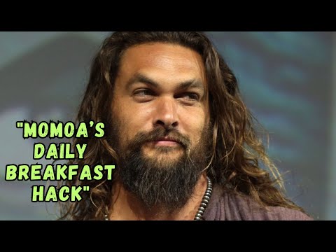 Jason Momoa's 4-Ingredient Breakfast You Need to Try!