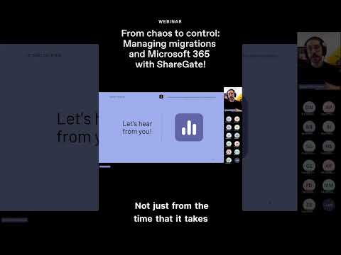 The challenges of migration by Samuel Martineau #shorts #microsoft365 #migration