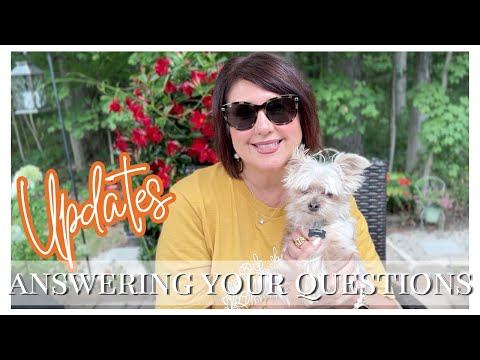 UPDATES | ANSWERING YOUR QUESTIONS | COZY PATIO CHAT