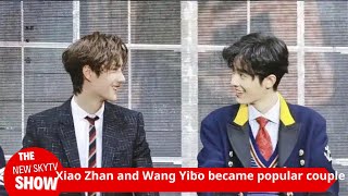 Xiao Zhan and Wang Yibo became a popular couple after "The Untamed". They rarely appeared on the sam