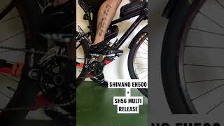 Shimano EH500 Pedal with SH56 Multi-Release Cleats