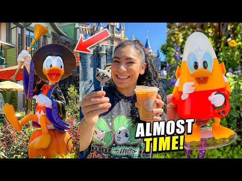 🧡 FINAL Halloween Time At The DISNEYLAND RESORT Updates! | Starbucks Pumpkin Spice, Merch + MORE!