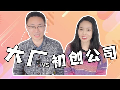 [硅谷工程师] 灵魂三问之二 -- Startup vs. 大厂