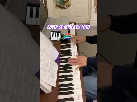 Cover of Africa by Toto #intermediatepiano #piano #selftaughtpiano