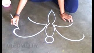 Choti Diwali|Wedding Butterfly rangoli designs|Amazing Alpana designs by me