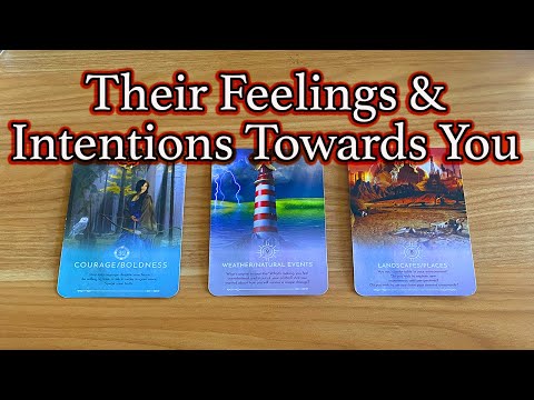 ♥️ THEIR FEELINGS AND INTENTIONS TOWARDS YOU ♥️ // PICK A CARD// Love Tarot Reading (Timeless)...