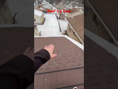 Roof Ice Dam, How It Happens