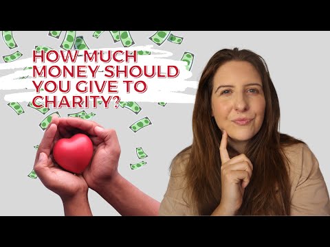 How much money should you give to charity?