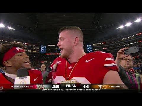 Jack Sawyer 'blacked out' during his game-changing scoop & score vs. Texas in the Cotton Bowl