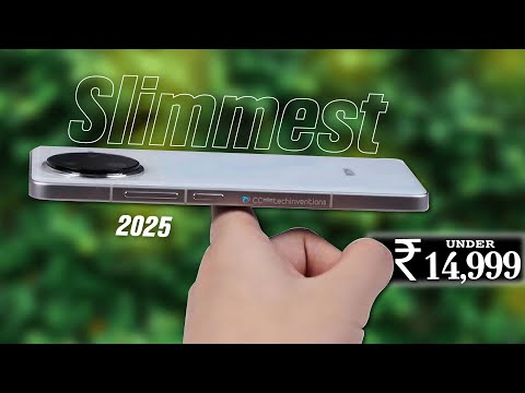 Slimmest Phones under ₹15000 rupees in 🇮🇳 Flat Display