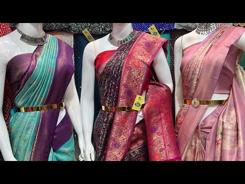 Designer silk sarees available at wholesale price ||fusion silk sarees|| || drape saree perfectly ||