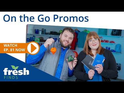 Custom Promotional Items for On the Go | 4imprint | FreshFinds Ep. 81